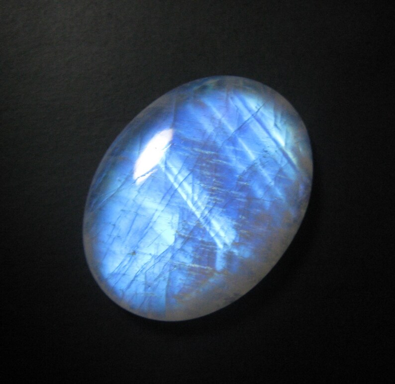 Moonstone and opal gemstones